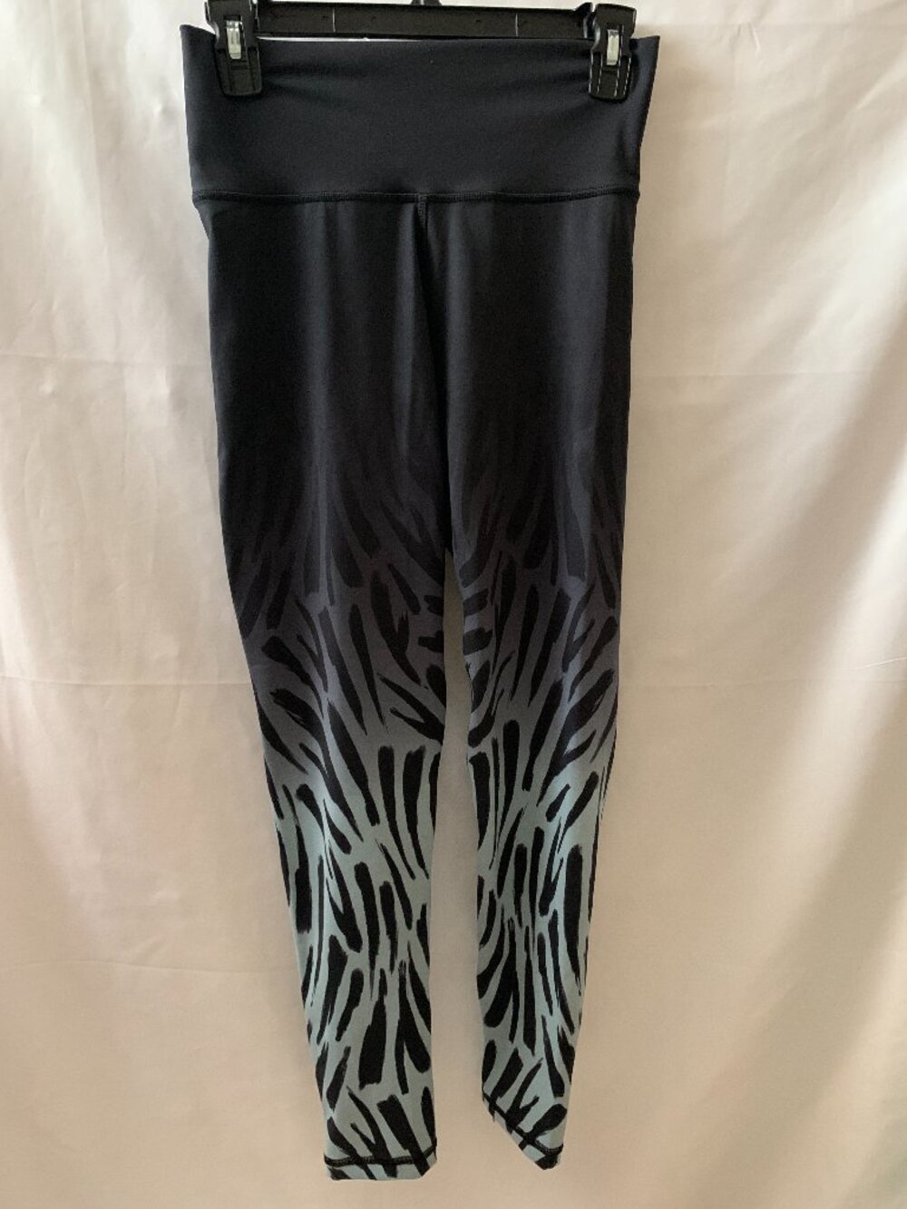 ADIDAS Optime Fierce Training 7/8 Leggings Tights in Black Multi Sz MEDIUM